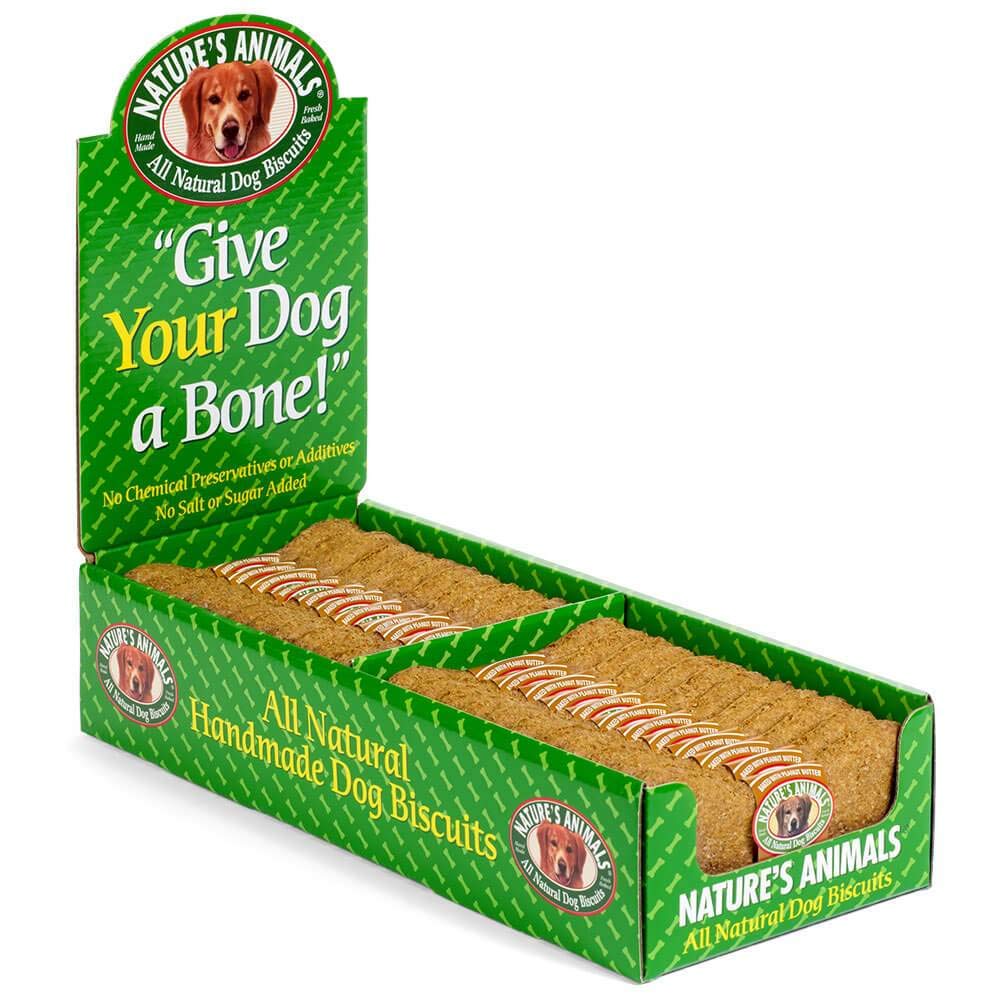 Nature'S Animals Original Bakery Dog Biscuits, Lamb & Rice, 24 Count