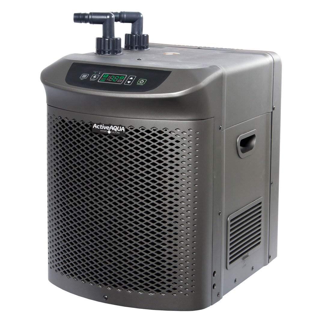 ACTIVEAQUA Active Aqua AACH50HP Water Chiller for Aquarium, Hydroponics, Bathtub - 0.5 HP, Fast Cooling, 90-172 Gallons, Titaniu