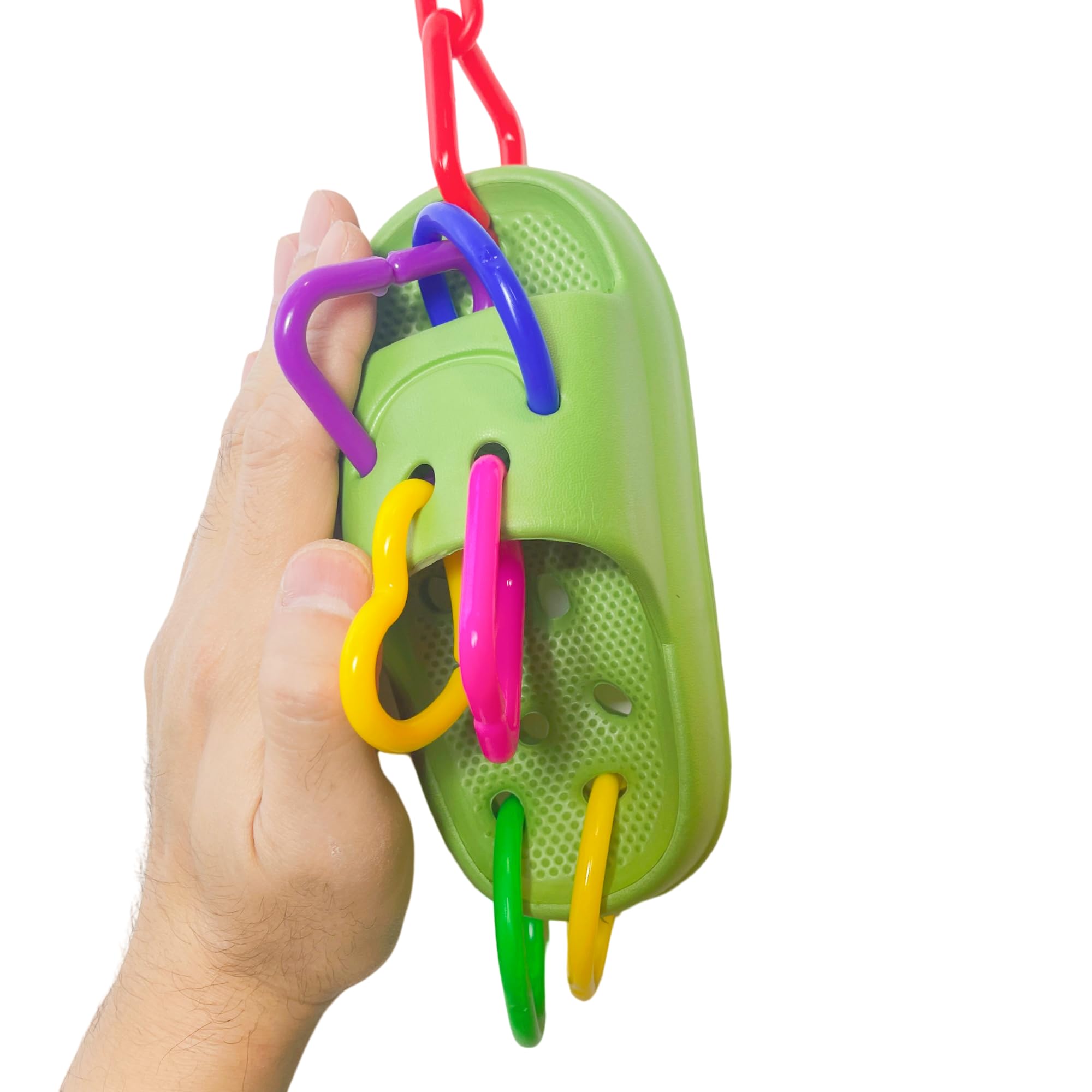 Bird Toys For Large & Medium Parrot Shredding Foraging Chewing Cardboard Bagles Hanging Toy 2Pcs Bird Cage Accessories For Amazo