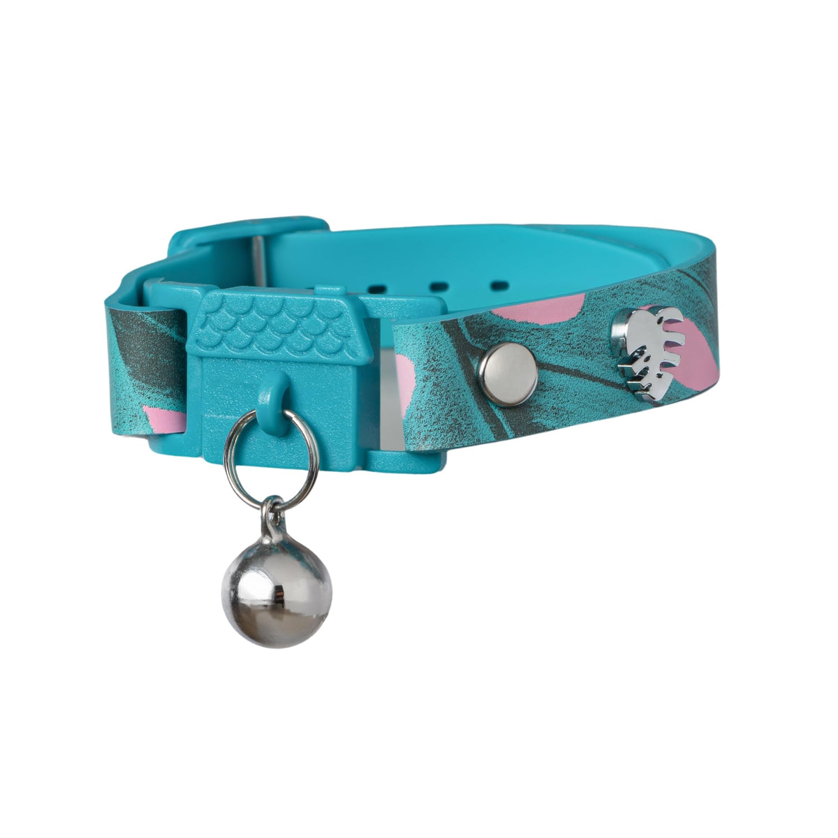 Kittyrama Botanicals Monstera Kitten Collar. Award Winning. Hypoallergenic, Quick Release Breakaway, Comfy & Soft. Vet Approved.