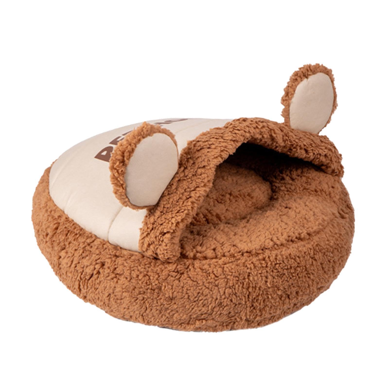 SHOPORA Slipper Cat Bed with Cover Comfortable Dog Bed Soft Cozy for Small Dogs 50x50cm |Pet Supplies | Dog Supplies | Beds
