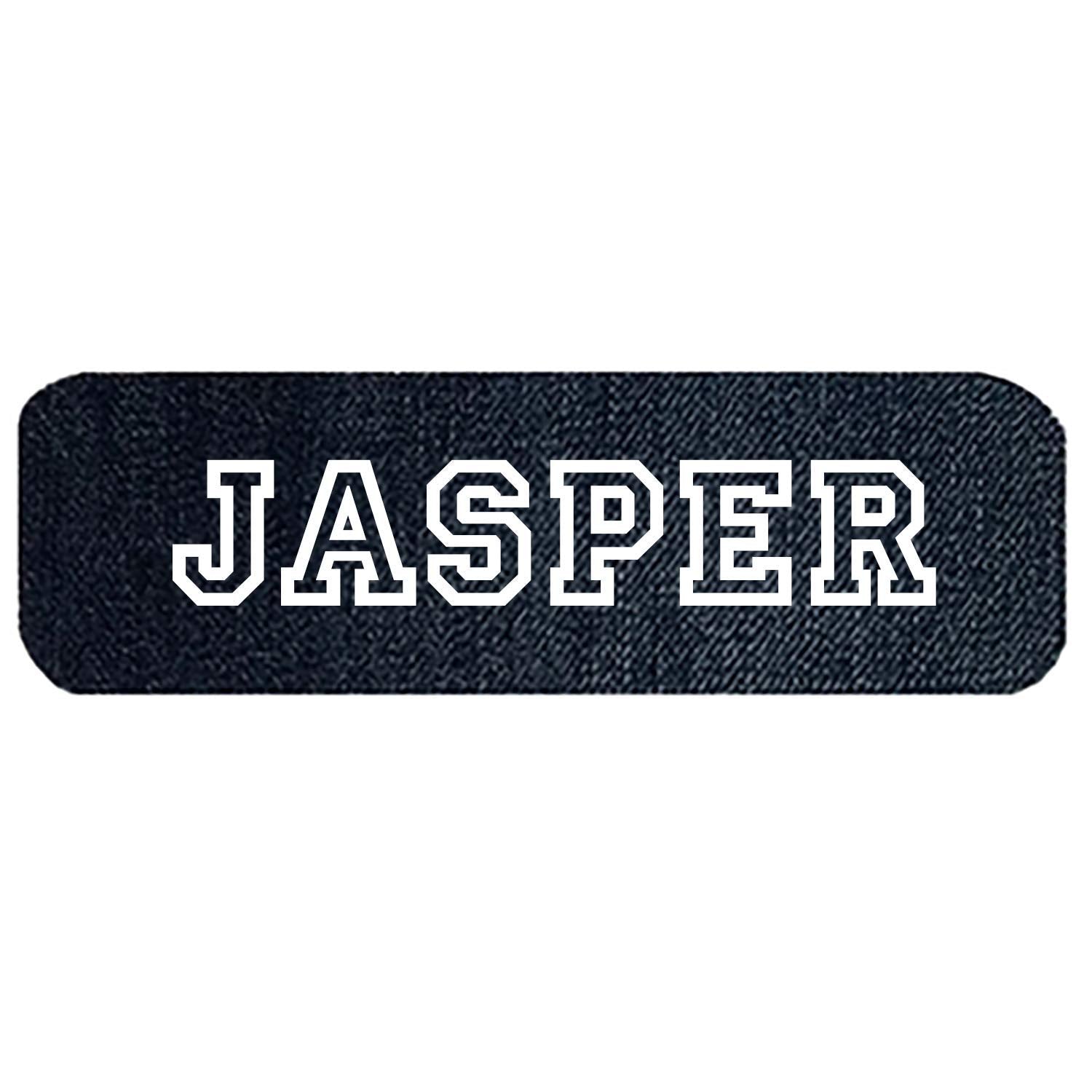 K9 Sport Sack Custom Name Patch Dog Carrier Backpack (Denim) 2'' X 6''