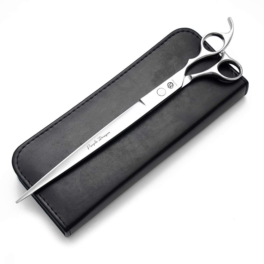 Purple Dragon 5''/5.5''/6''/6.5''/7''/7.5''/8''/9''/10'' Sharp Edge Hair Cutting Shears Pet/Puppy/Cat Grooming Scissors With Bag