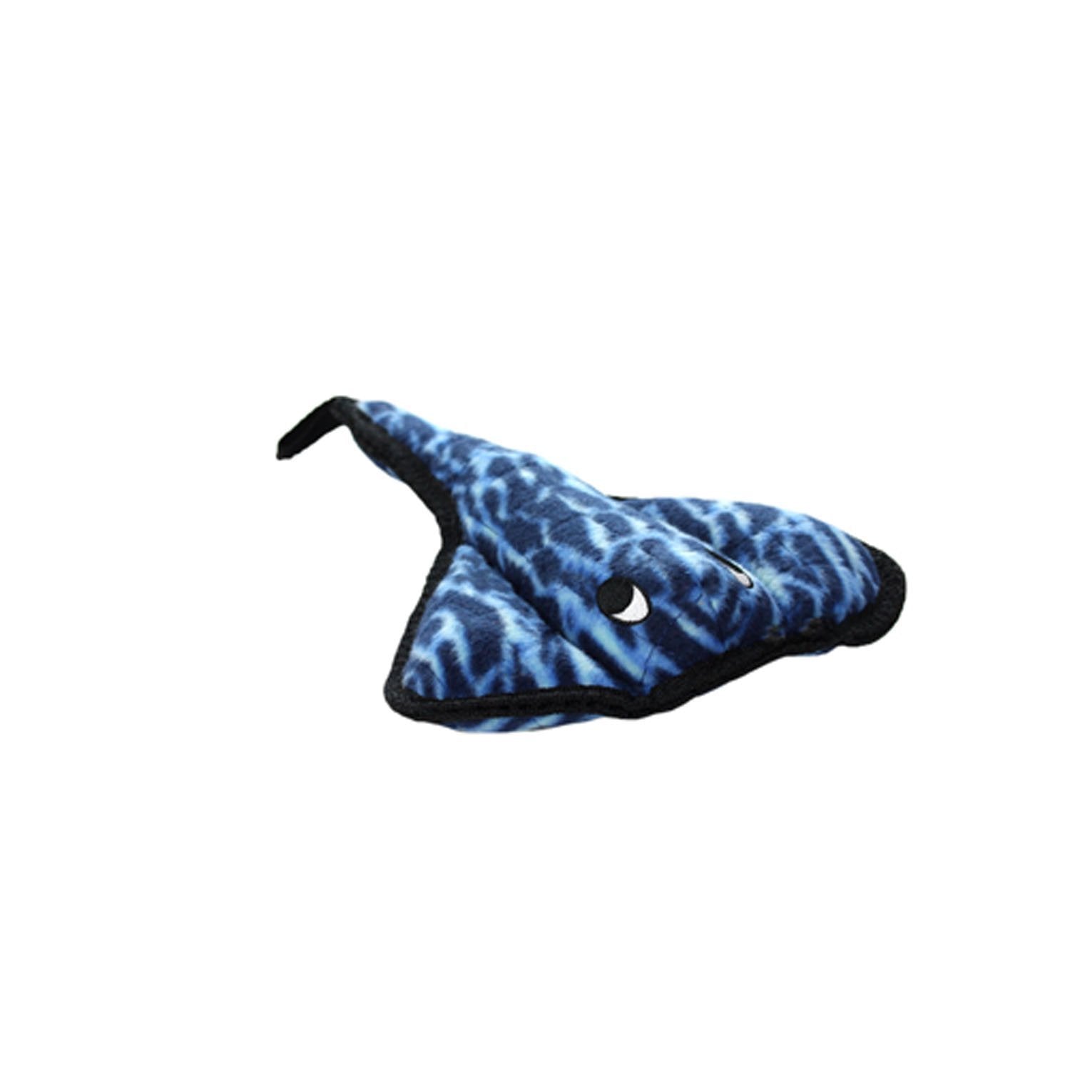 Tuffy - World'S Tuffest Soft Dog Toy - Ocean Stingray - Squeakers - Multiple Layers. Made Durable, Strong & Tough. Interactive Play (Tug, Toss & Fetch). Machine Washable & Floats. (Regular)