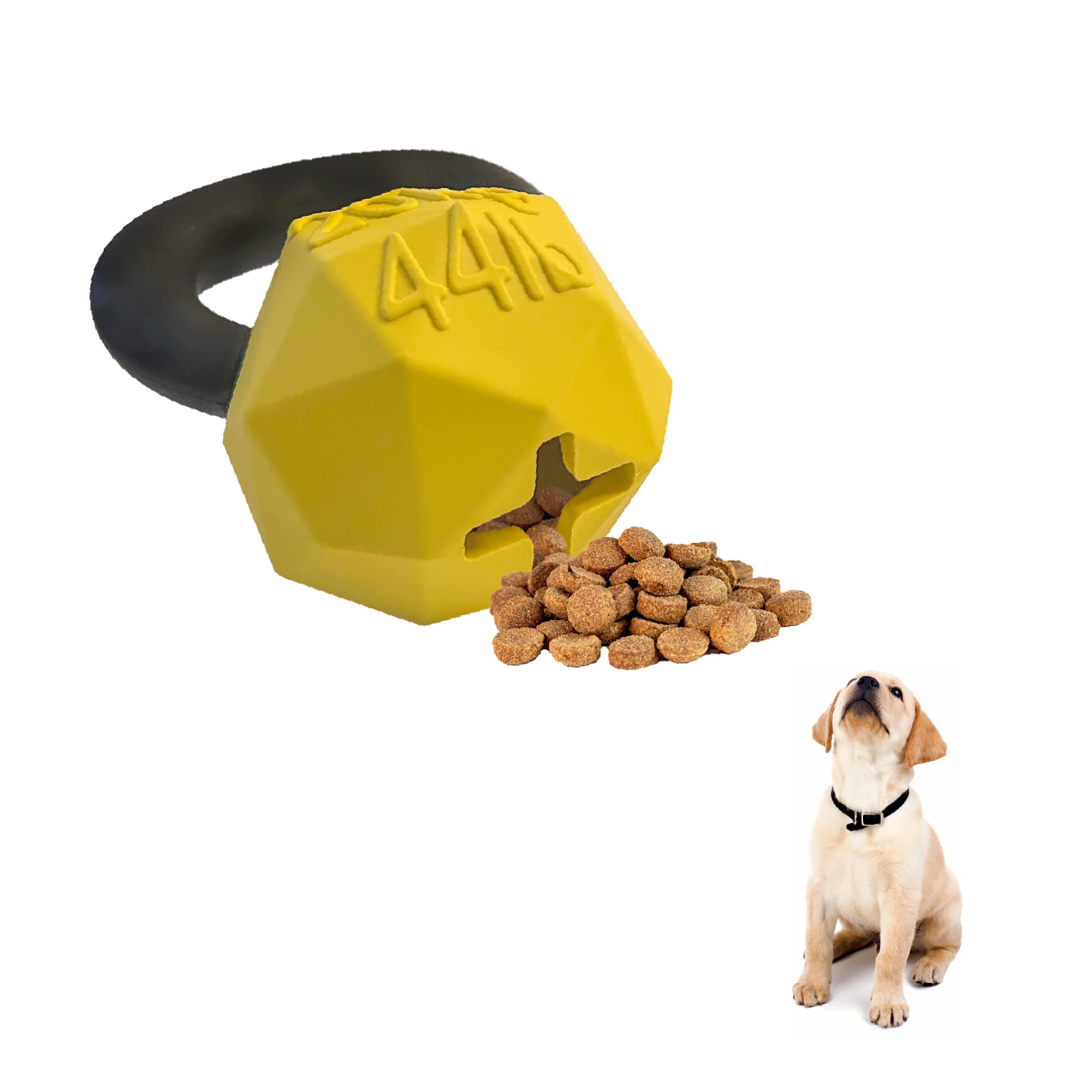 Friends Forever Dog Chew Toy, Interactive Treat Dispensing Toys, Dog Puzzle Fun Indoor Play, Non-Toxic Durable Natural Rubber, Y