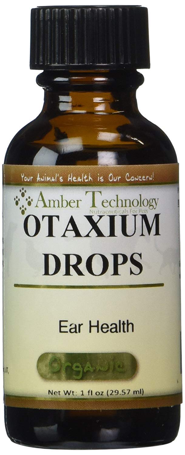 Amber NaturalZ Otaxium Drops Herbal Supplement for Dogs, Cats, Birds, Guinea Pigs, and Rabbits | Pet Herbal Supplement for Ear H