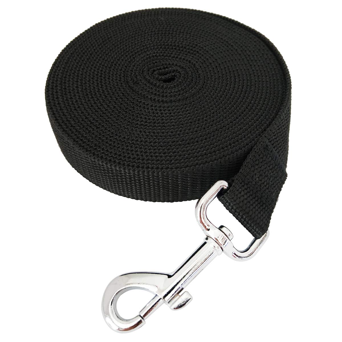 Salo Nylon Training Dog Leash For Small Medium Large Dogs, 1 Inch Wide, 20Ft 30Ft 40Ft 50Ft Long Leash Dog/Puppy Lead For Obedie
