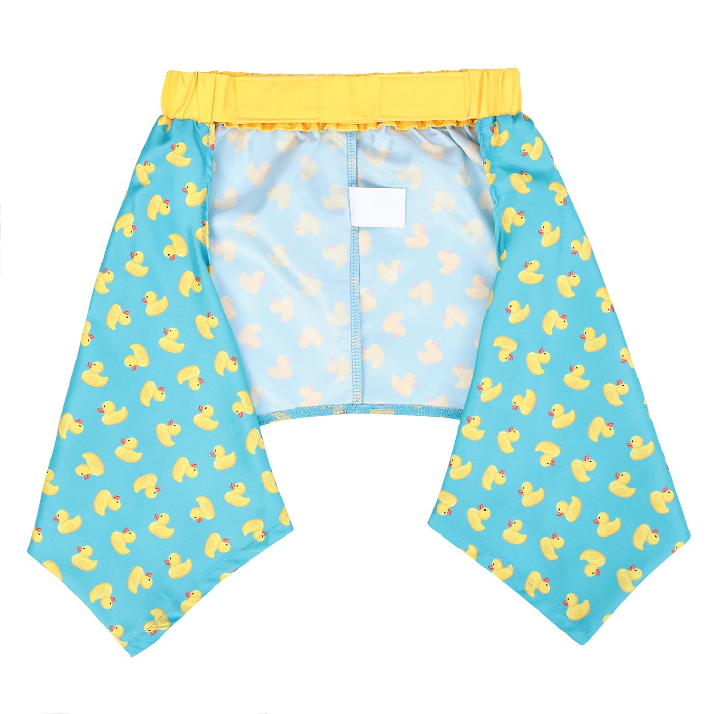 Hde Dog Swim Trunks Hawaiian Board Shorts Beach Pool Swimsuit For Xs To Xxl Dogs Teal Rubber Ducks - S