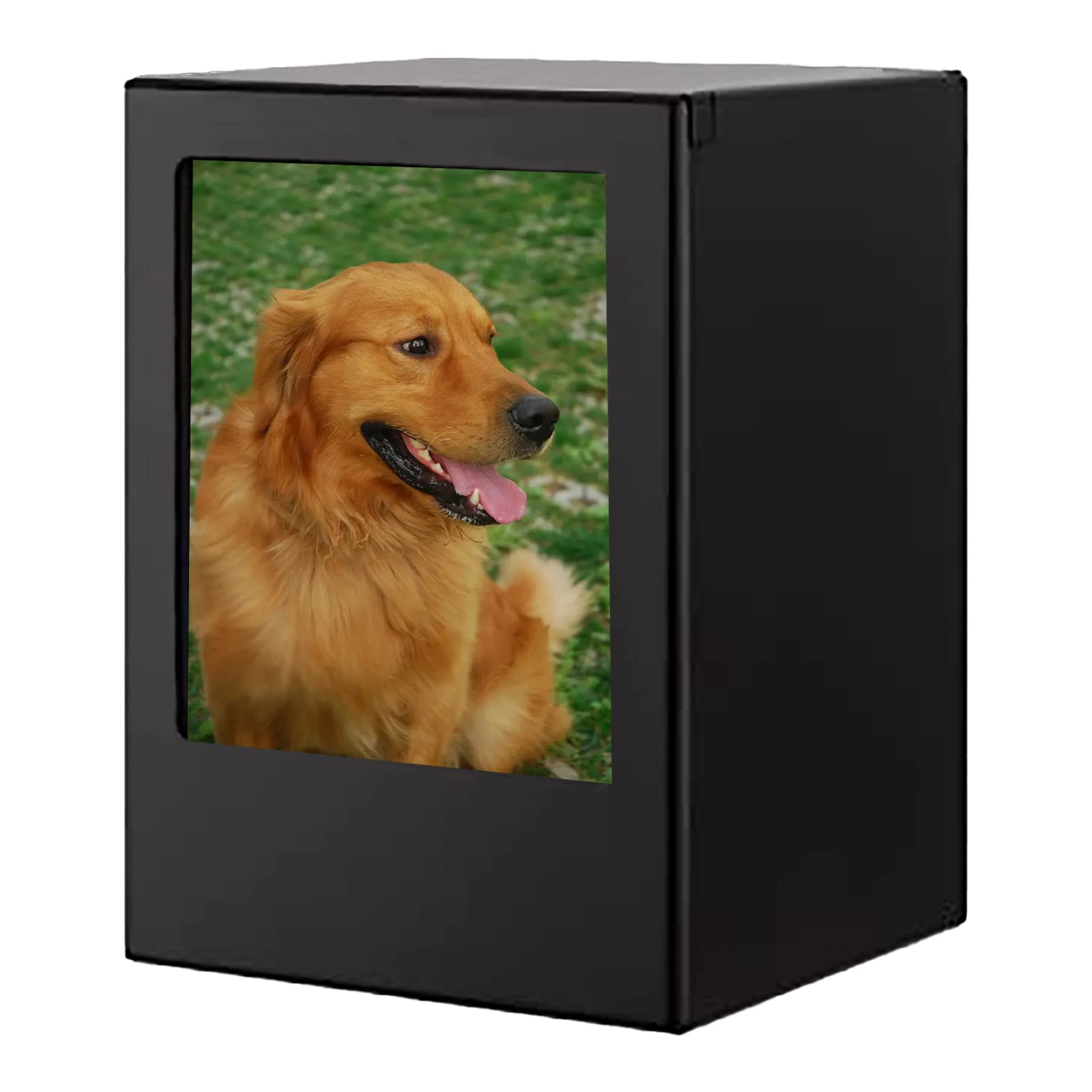 Newdream: Dog Urns For Ashes, Pet Urns, Box For Dog Ashes, Pet Ashes Photo Box,Ash Box For Dogs, Wood Keepsake Memorial Urns (Xl