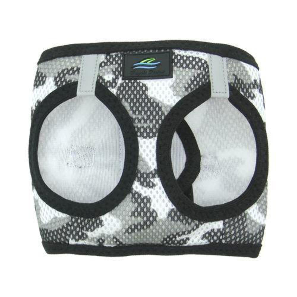 Doggie Design American River Dog Harness Camouflage Collection - Gray Camo L