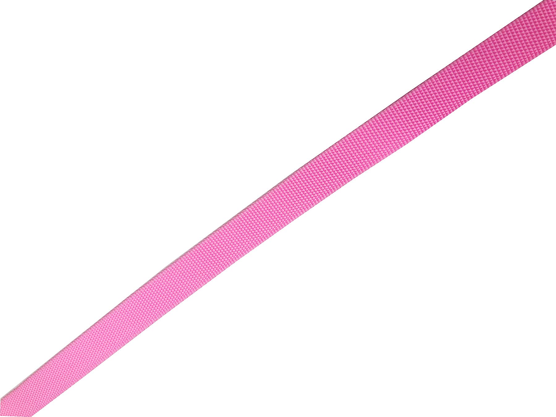 Adjustable Nylon Dog Collar, Durable Pet Collar 1 Inch 3/4 Inch 5/8 Inch Wide, For Large Medium Small Dogs (L(1' X 16-23'), Pink)