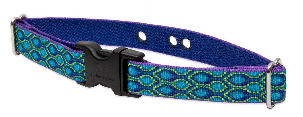 Lupinepet Originals 1' Rain Song 16-24' Containment Collar Strap For Medium And Larger Dogs