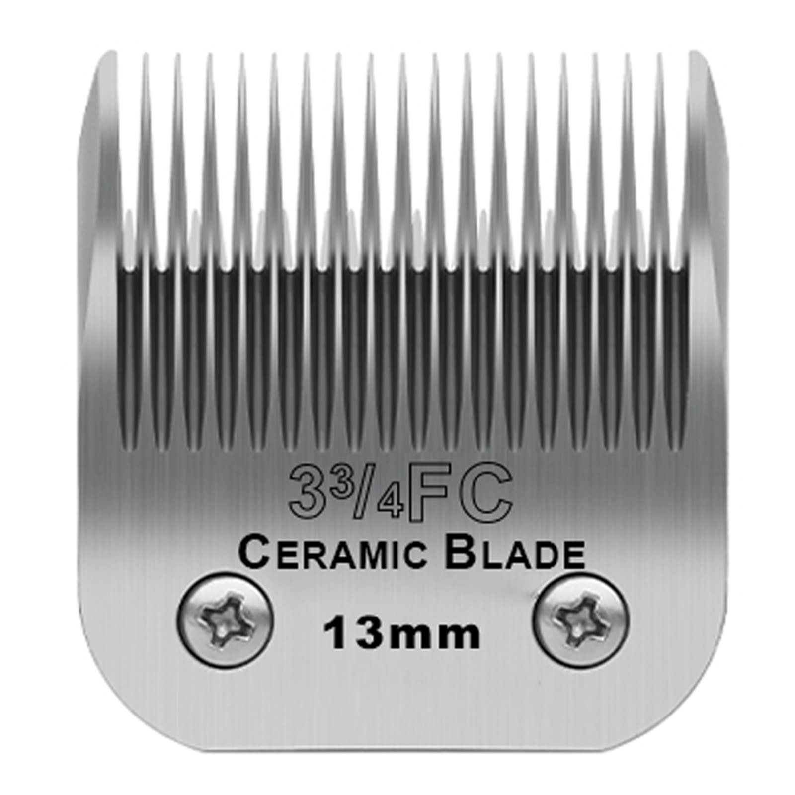 Detachable Pet Dog Grooming Clipper Ceramic Blades,Compatible With Size 3-3/4Fc Cut Length 1/2''(13Mm),Compatible With Oster A5,
