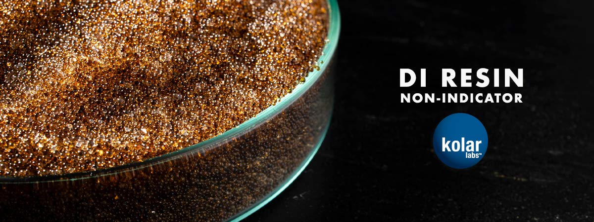 Kolar Labs Lanxess Di Deionization Resin – For Fish Tanks, Ponds & Aquariums, Reef Aquarium Grade, 567 Grams; 1.25Lbs (1 Canister Refill)