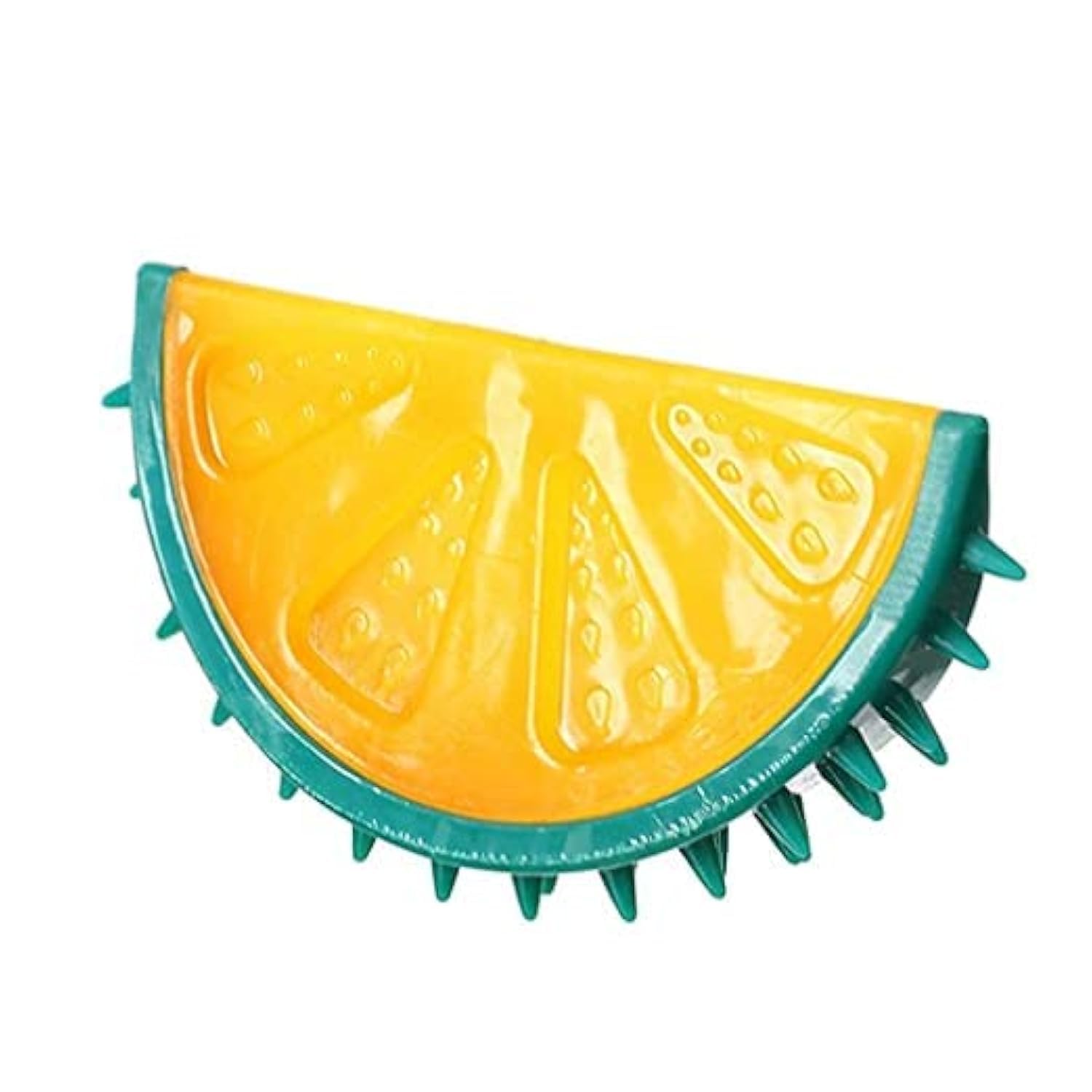 RvPaws Squeak Latex Dog Toys Fruit Shape Dog Chew and Training Toy, Puppy Molar Interactive Play Toys (Lemon Toy)