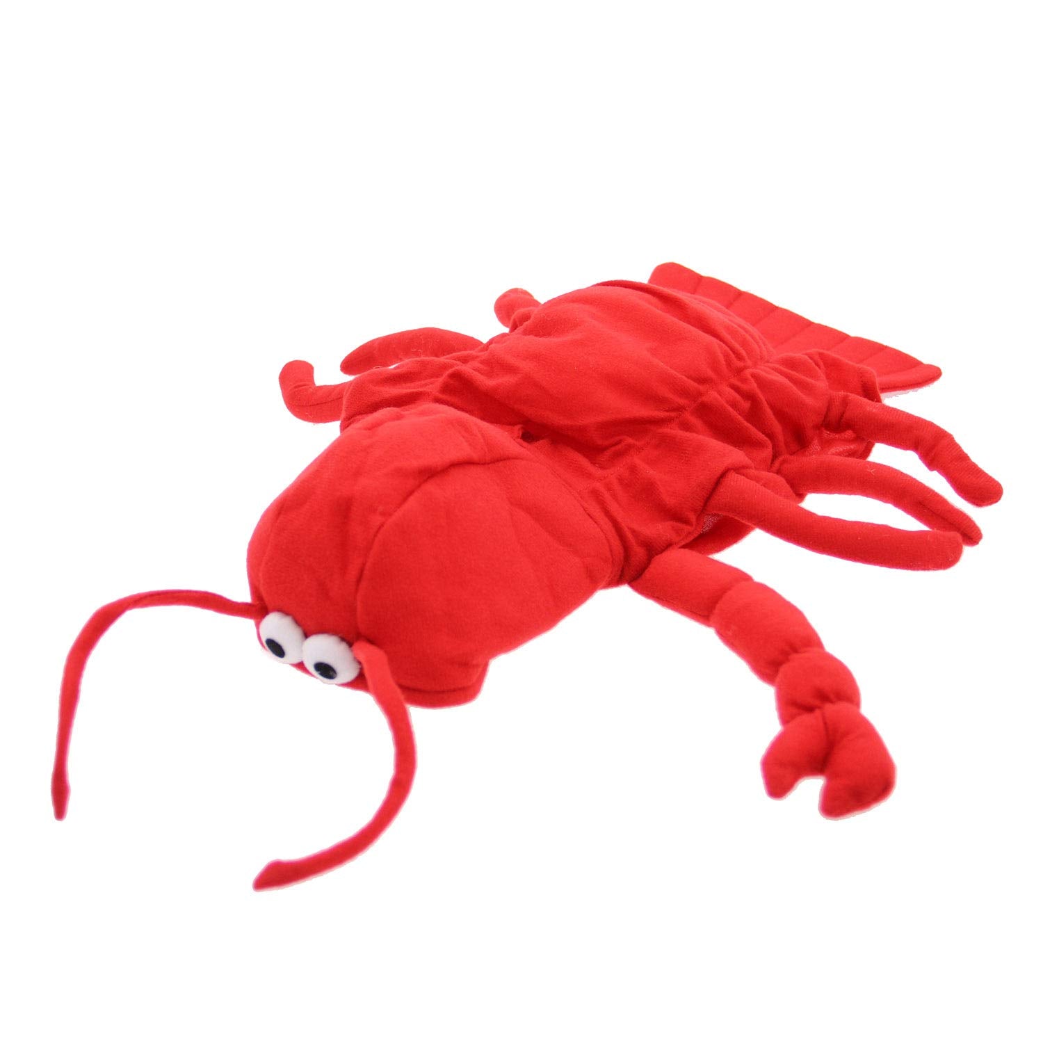 Casual Canine Lobster Paws Dog Costume, Xx-Large (Fits Lengths Up To 30'), Red-Orange