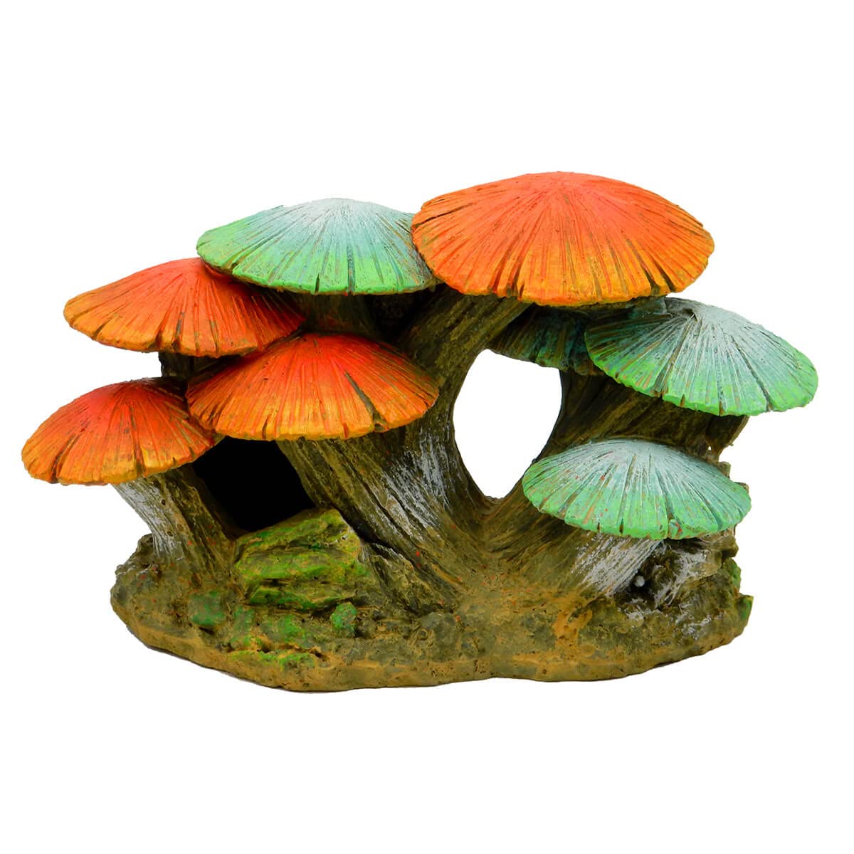 Mushroom Garden Glow Aquarium Ornament