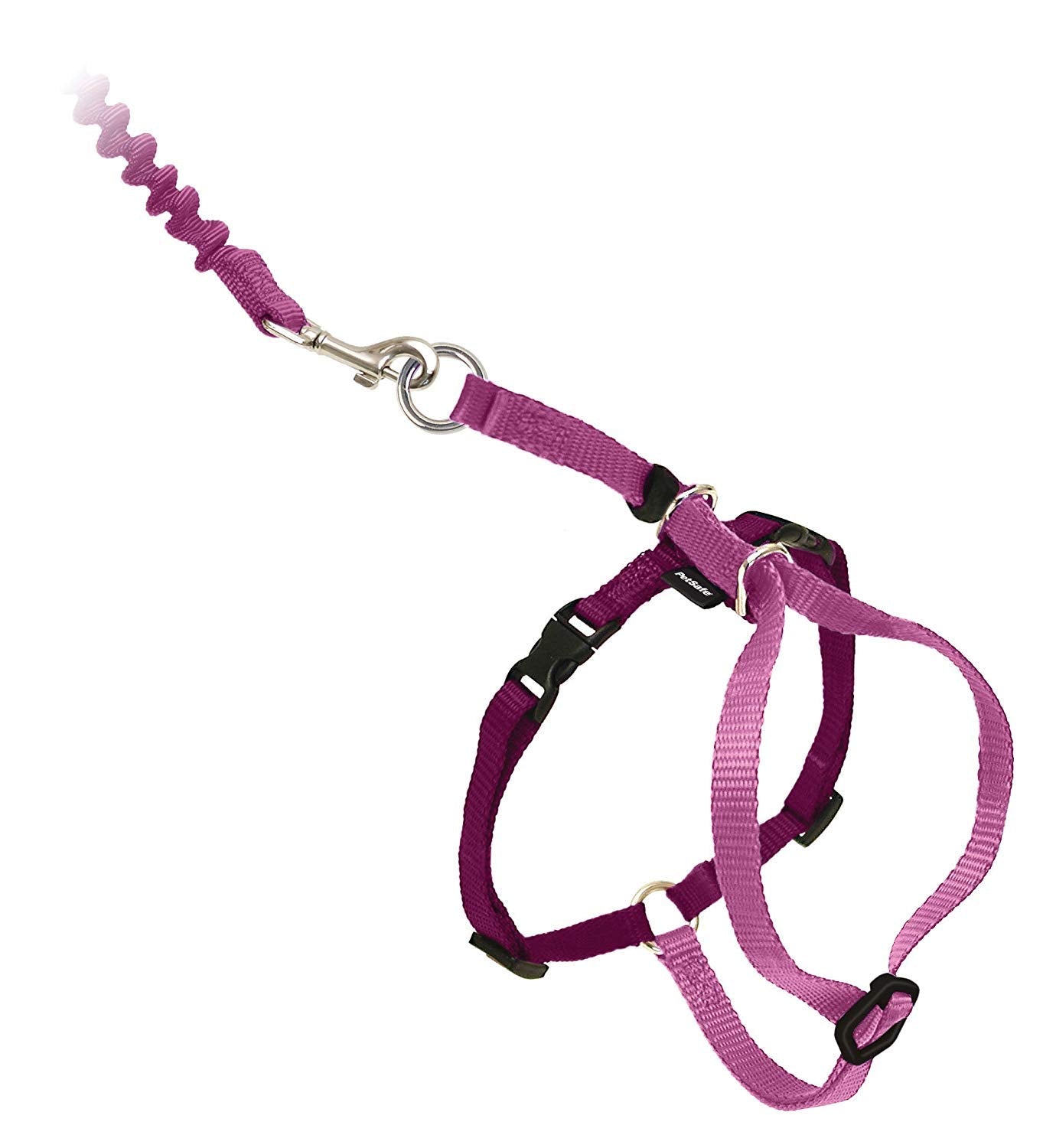 Petsafe Come With Me Kitty Harness And Bungee Leash, Large, Dusty Rose