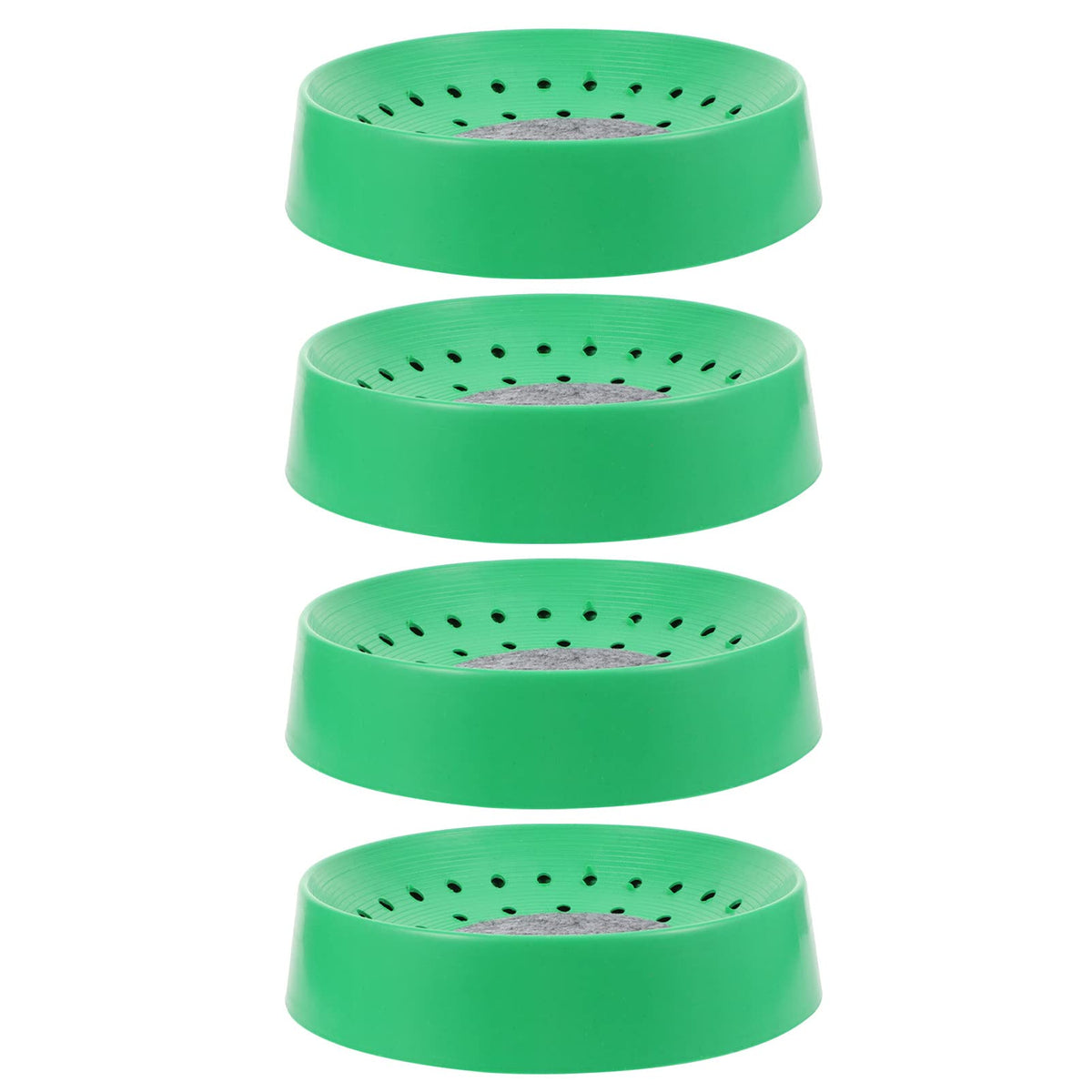 Nuobesty 4Pcs Plastic Bird Nests Dehumidification Bird Egg Basin Pigeon Nesting Bowls Breeding Hatching Box For Pigeons Doves Qu