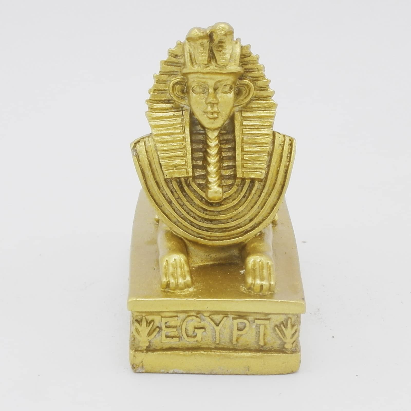 Egyptian Sphinx Lion Aquarium Fish Tank Decorations Ancient Egypt Reptile Turtle Lizard Spider Tanks Terrarium Décor Ornament Pet Gold