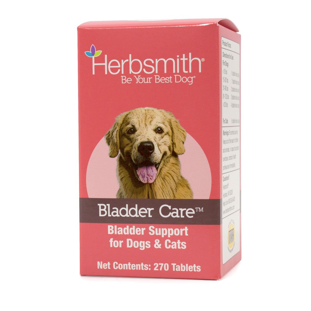 Herbsmith Bladder Care for Cats and Dogs - Maintains Urinary Health for Dogs and Cats - Dog and Cat Kidney Support - 270 Tablets