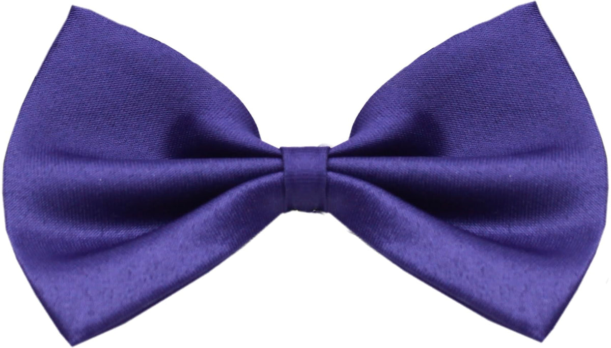 Mirage Pet Products 48-37 PR Plain Bow Tie, Purple, Small