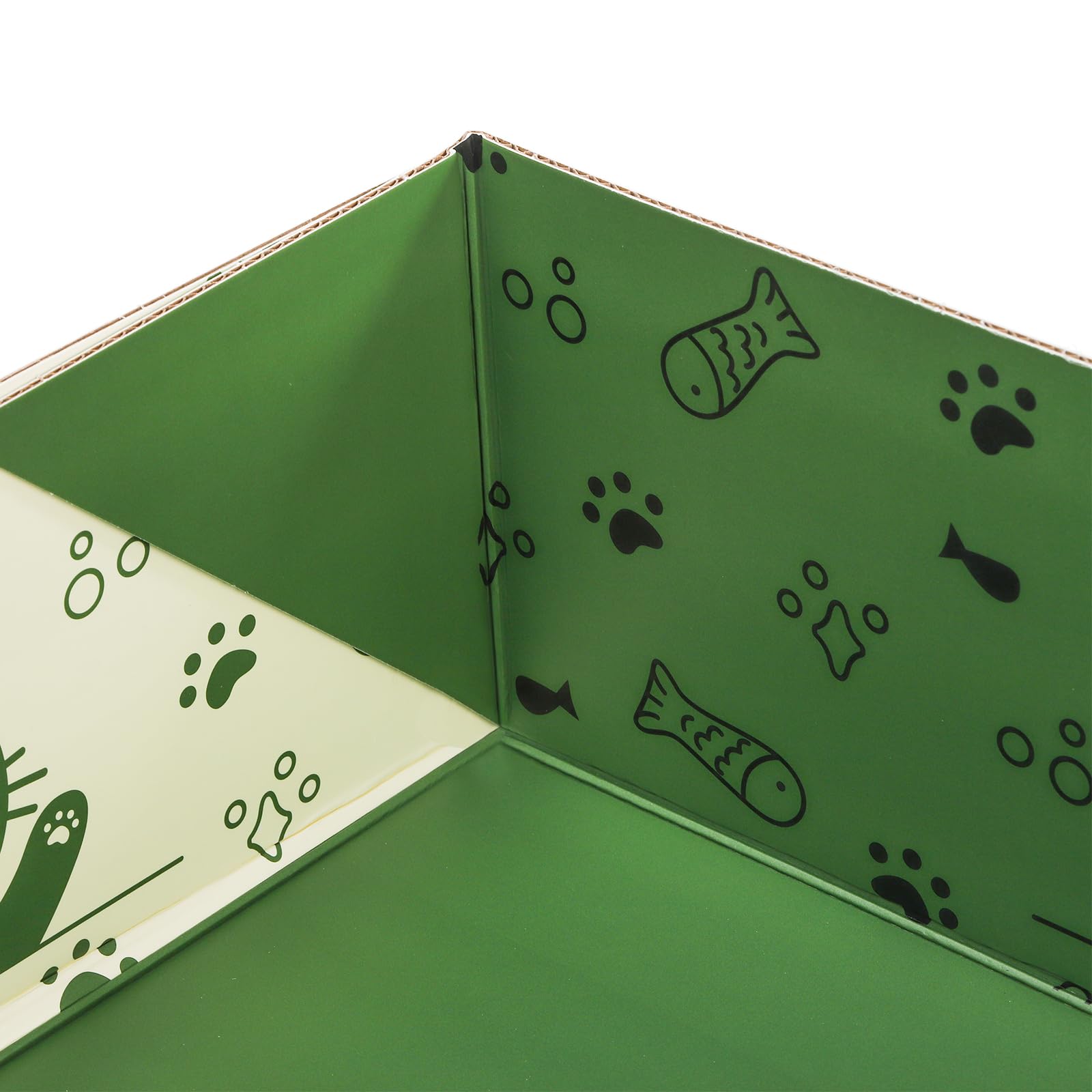 Soujoy 8 Pcs Disposable Litter Boxes For Cats, Travel Litter Box With Scoop, Double Layer Waterproof Litter Tray For Cats Small