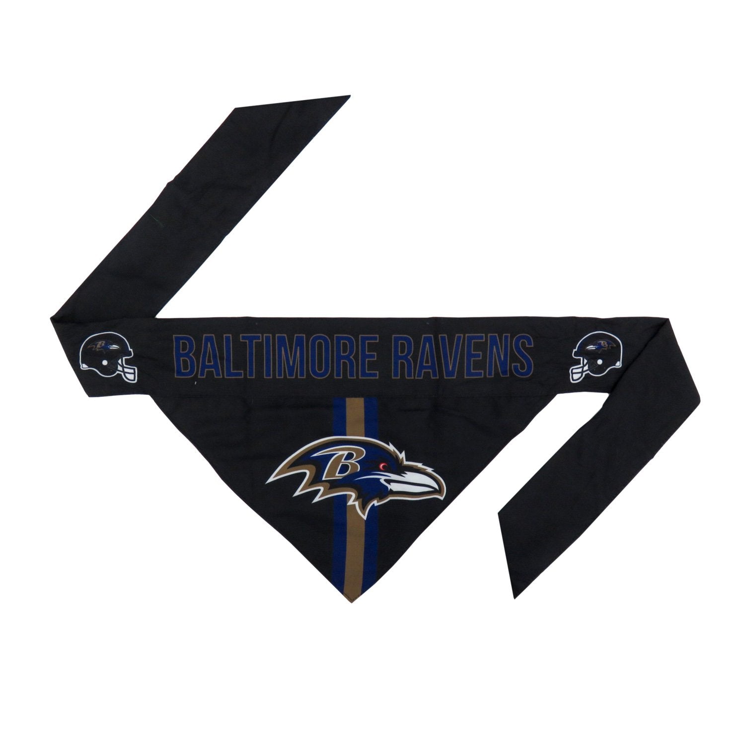 Littlearth Unisex-Adult Nfl Baltimore Ravens Pet Bandana, Team Color, X-Large