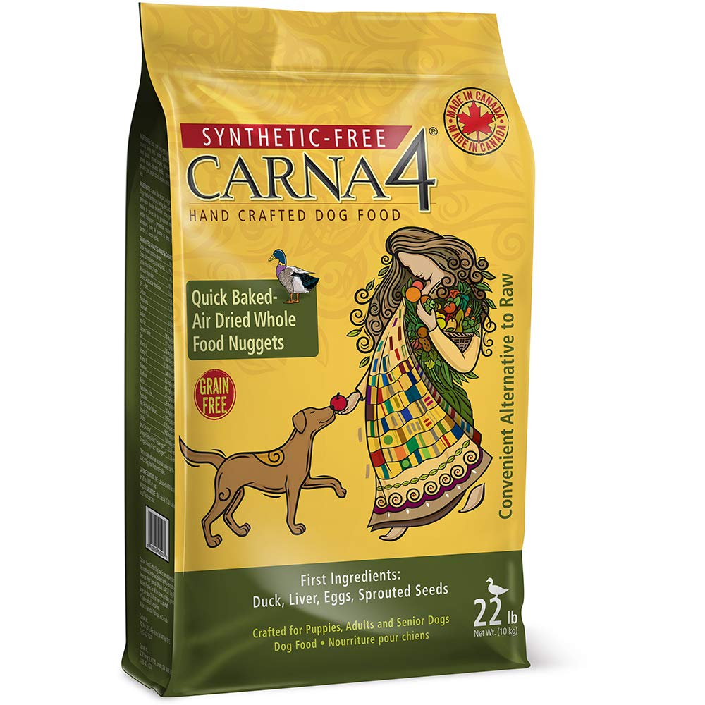 CARNA4 All Life Stages Duck Formula Dry Dog Food (22 Pound, Duck)