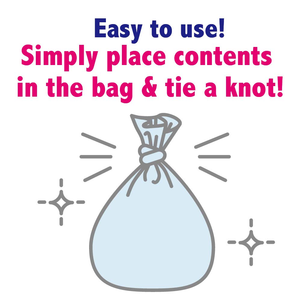 Bos Amazing Odor Sealing Cat Waste Bags - Durable And Unscented[Size: Xs, Color: Light Blue](200 Count, Pack Of 1) (200Bags) Too Small To Get A Litter Scoop Inside!