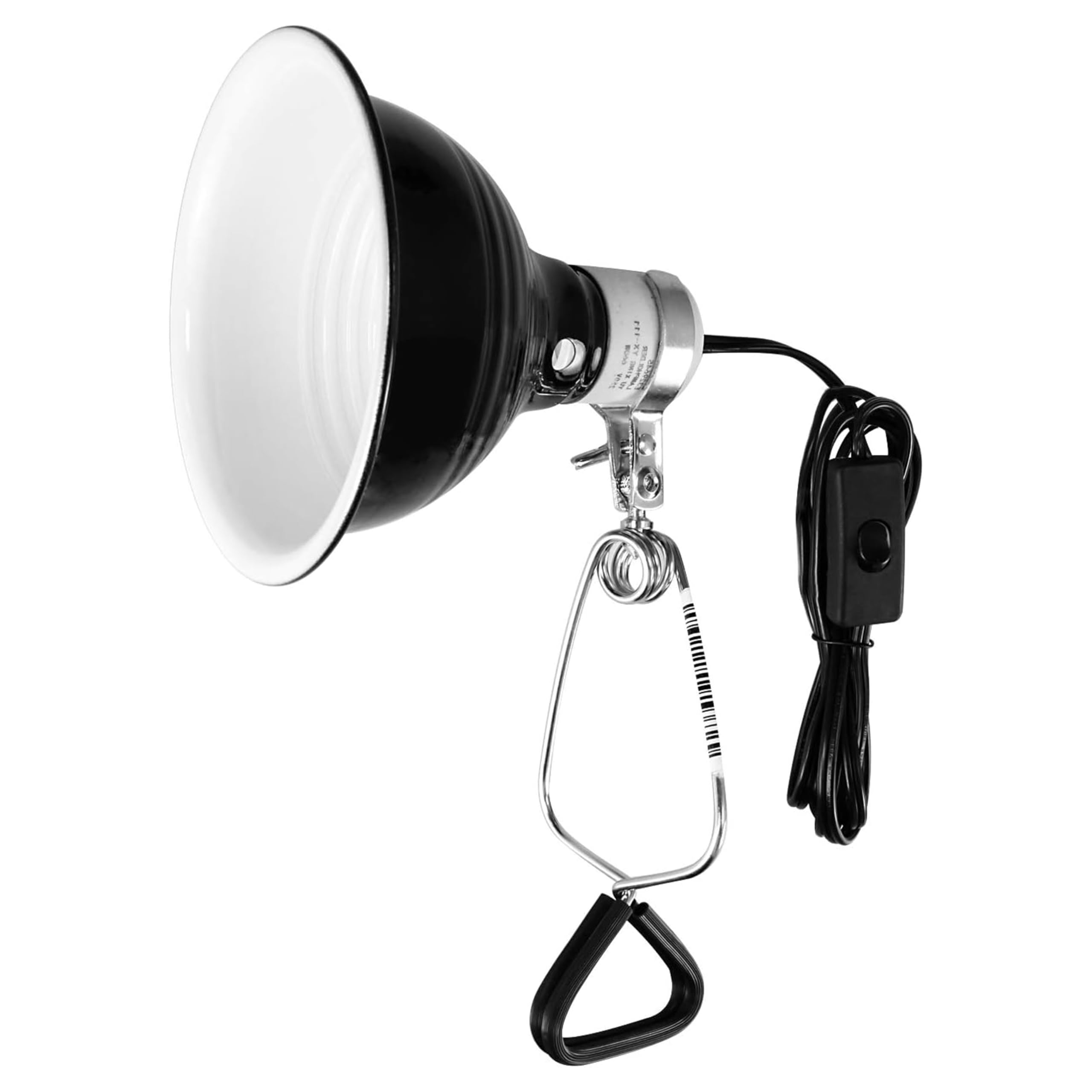 Simple Deluxe Adjustable Clamp Lamp With 5.5 Inch Aluminum Reflector, For Amphibian Pet, Reptile Terrariums, 60W Ceramic Lamp Ca