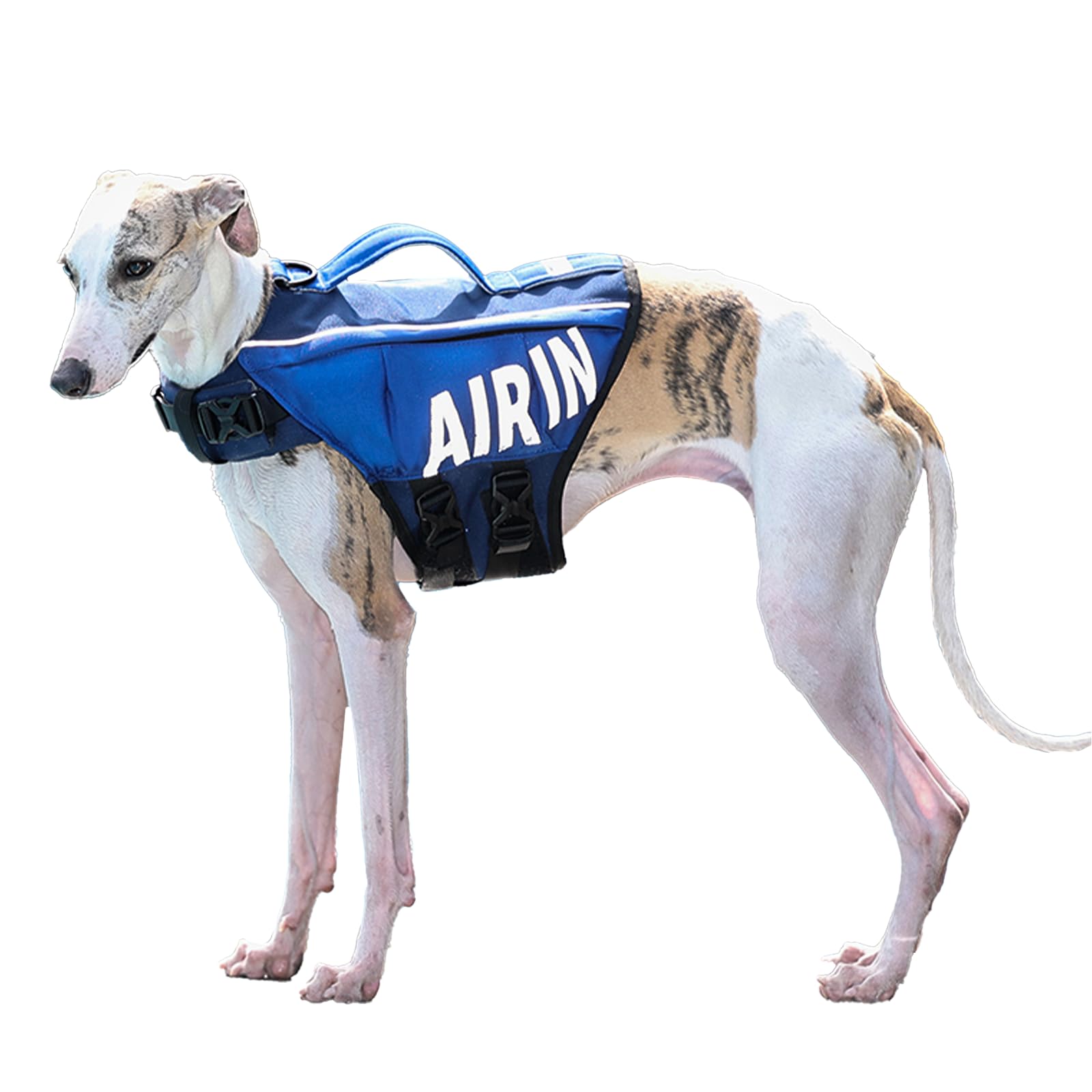 Becrowm Dog Life Jacket Ripstop Dogs Life Vest For Swimming Boating Dog Safety Vest Adjustable Preserver With High Buoyancy And 