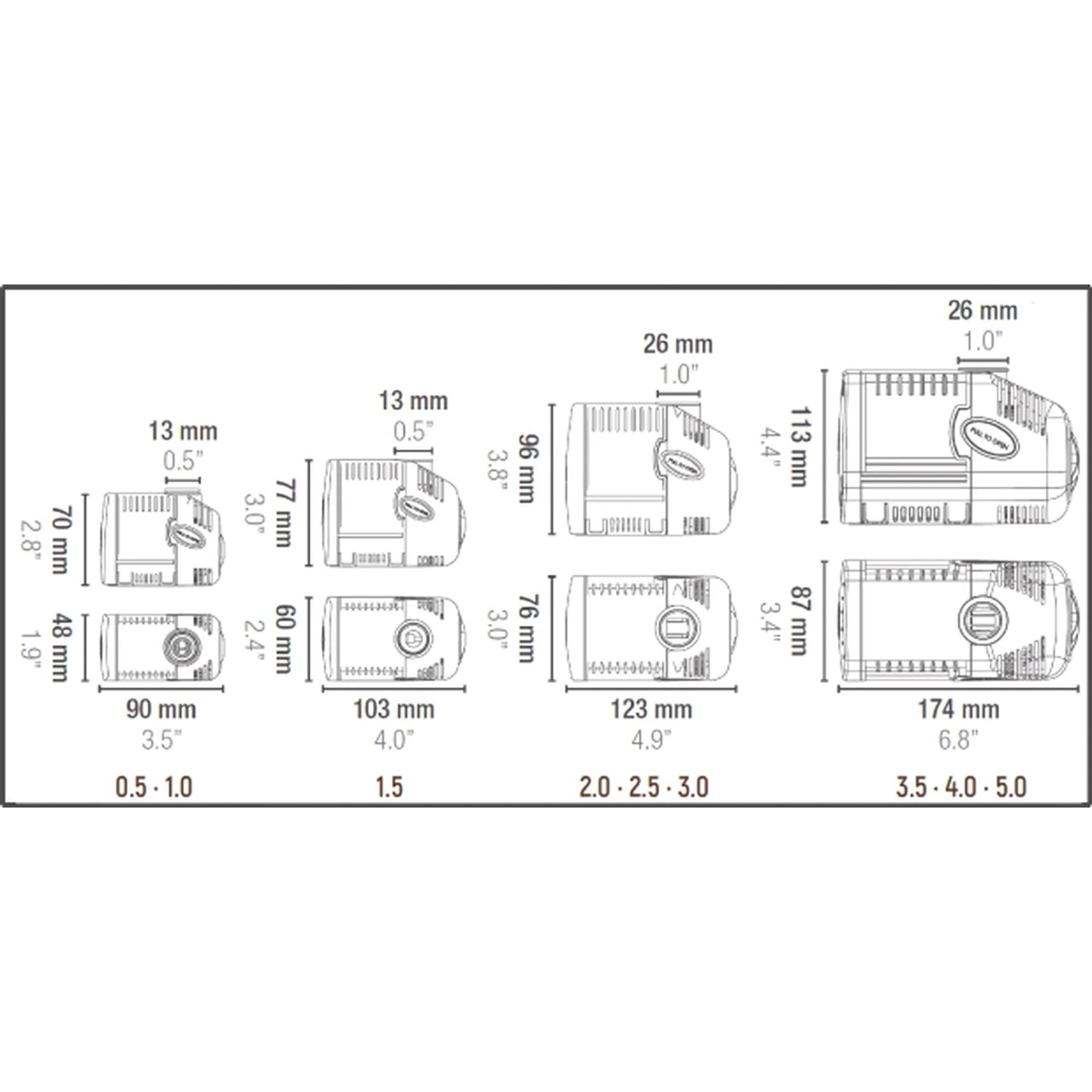 Sicce Syncra Silent 1.0 Multifunction 251 Gph Submersible Water Pump | Italian Made 16W Ultra Quiet Durable Aquarium Fish Tank, Fountain, Pond, Hydroponics, Terrarium Black | Freshwater & Saltwater