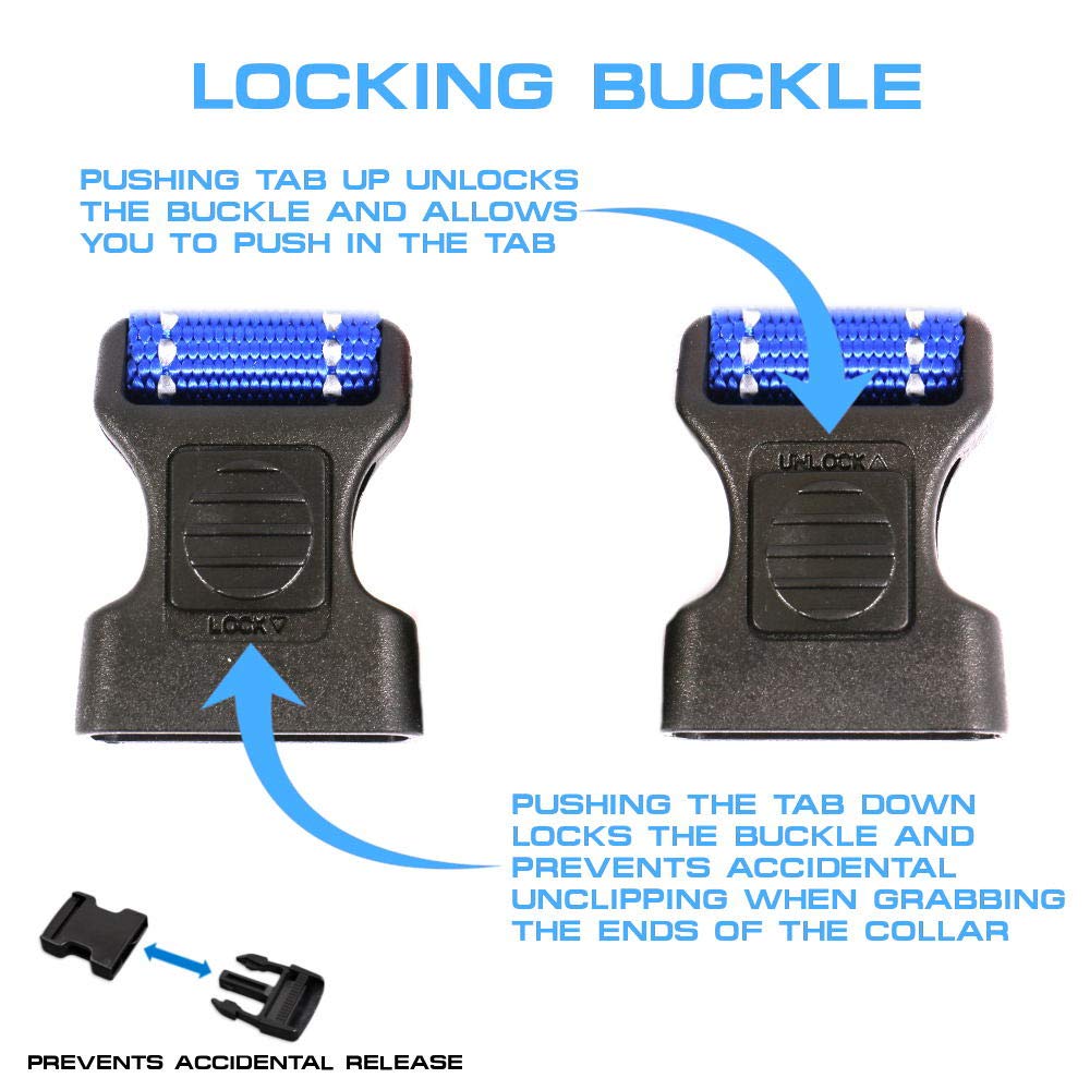 Max And Neo Nylon Martingale Collar - We Donate A Collar To A Dog Rescue For Every Collar Sold (Small, Black)