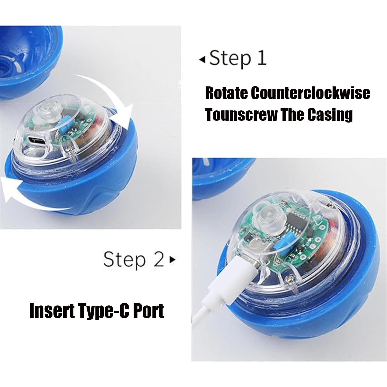 GSHLGAO Smart Jumping Ball for Dogs,Shaky Ball Toy for Dogs,Vibrating Do g Balls,USB Rechargeable Shaky Balls Dog Toy,Interactiv