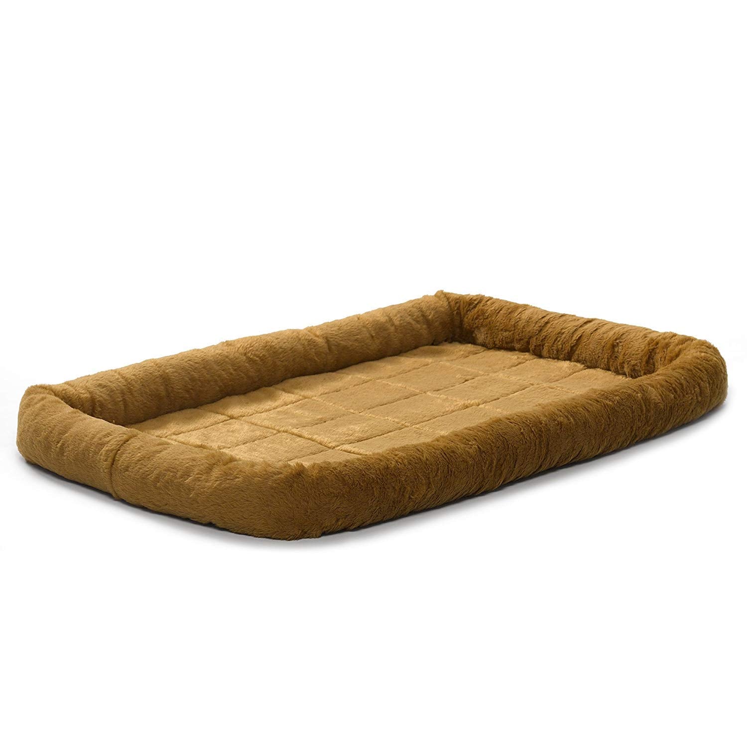 Midwest Homes For Pets Bed For Dogs& Cats 36L-Inch Cinnamon Bed W/ Comfortable Bolster|Ideal For Medium/Large Dog Breeds& Fits A 36-Inch Dog Crate|Easy Maintenance Machine Wash& Dry|1-Year Warranty