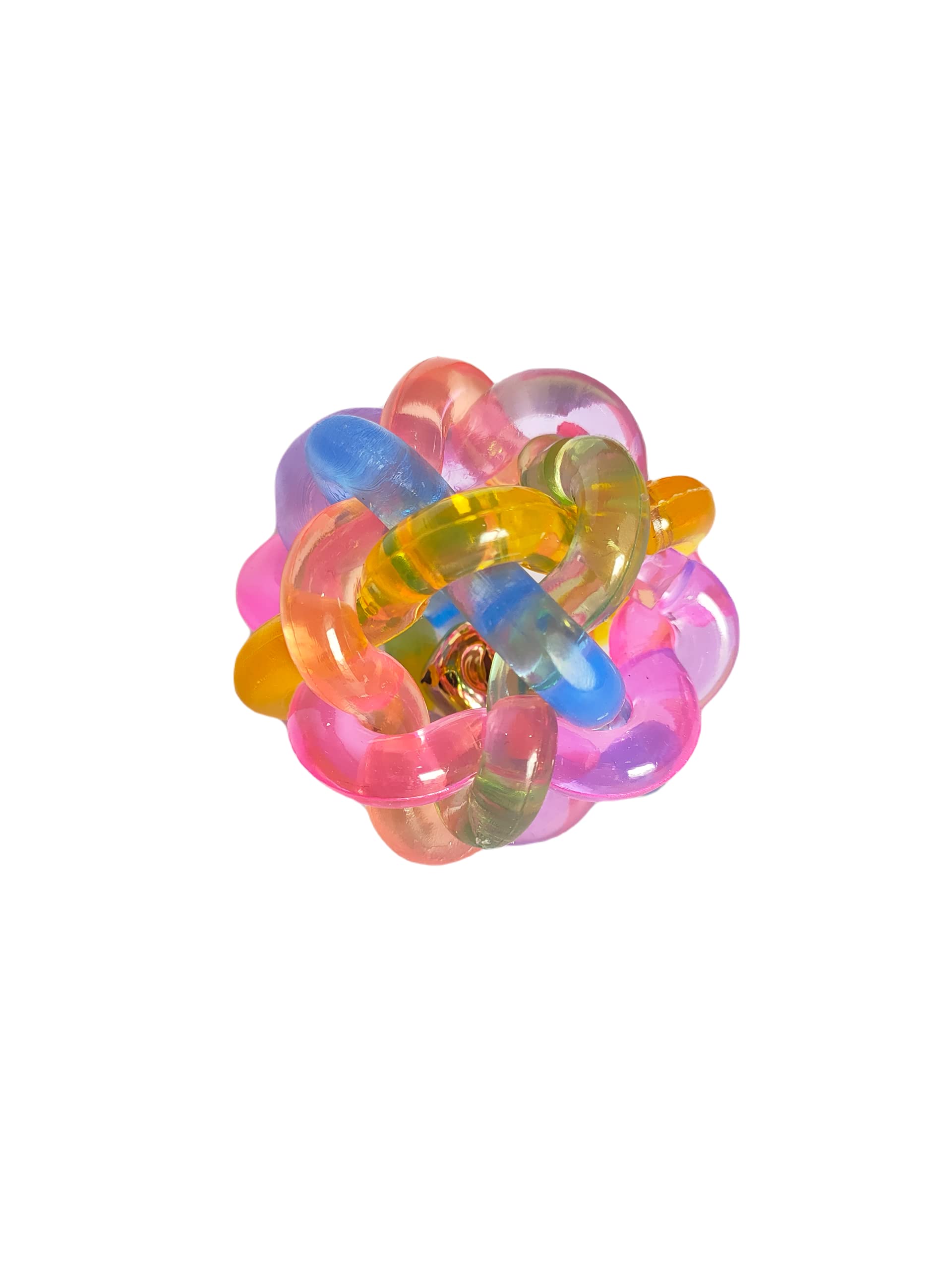 Psk Pet Mart Ring Bell Ball Toy, For Cats & Dogs  Small