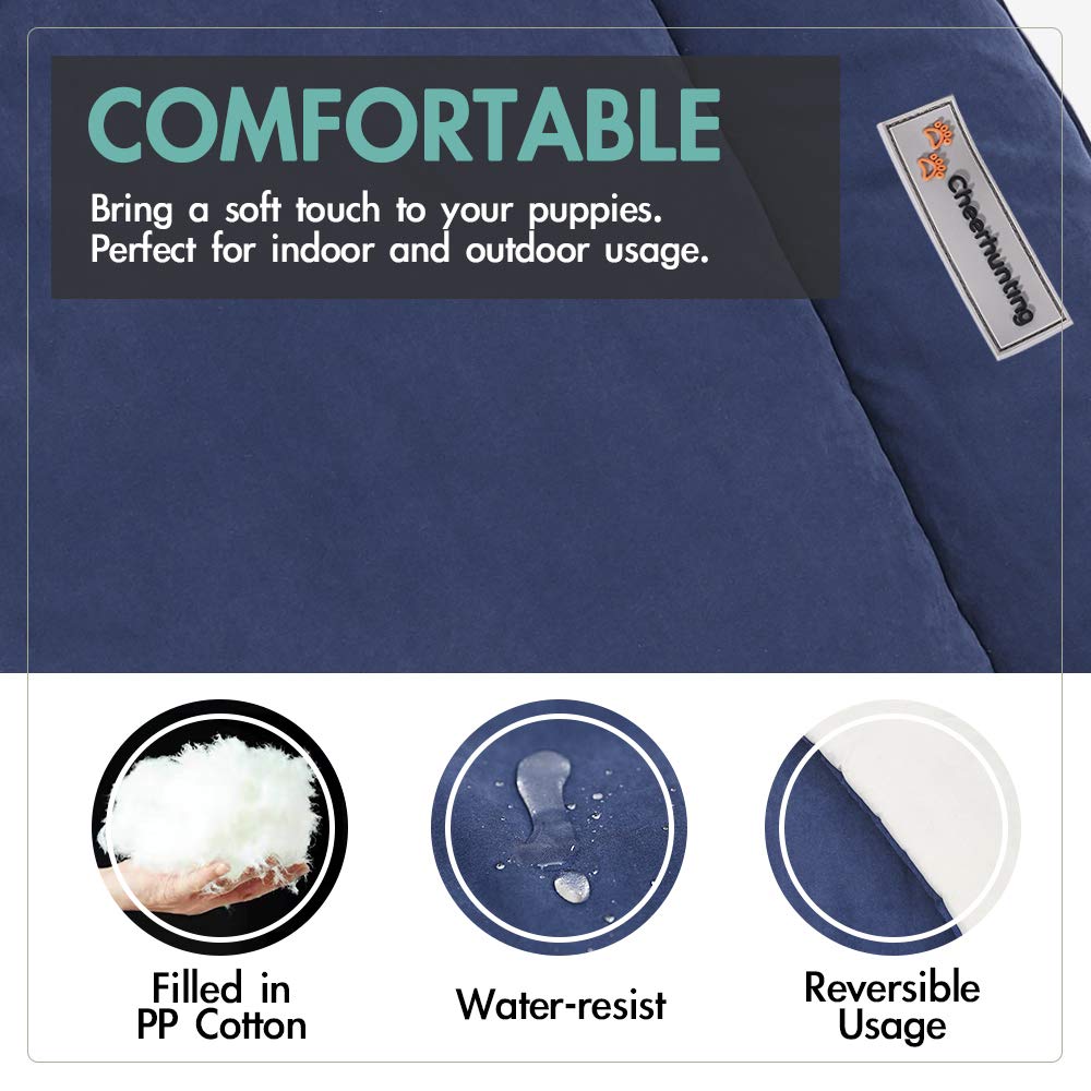 Cheerhunting Camping Dog Bed Pet Bed 40?32? Outdoor, Waterproof, Washable, Water-Resist, Large, Durable, Portable Travel Pet Mat