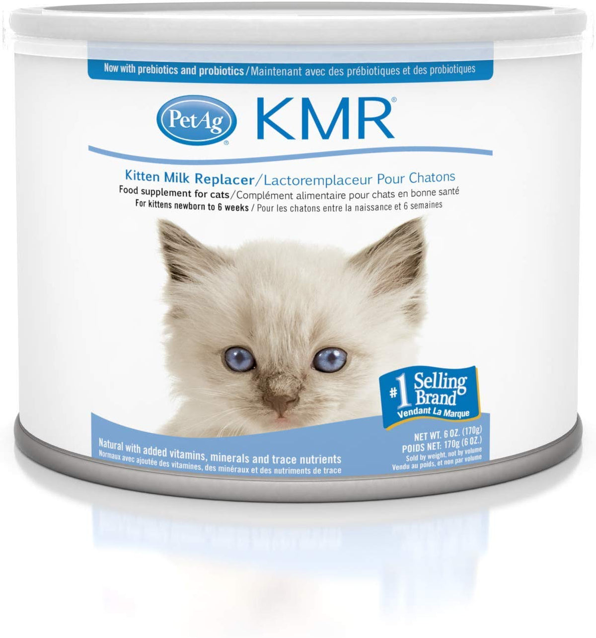 Pet Ag Kmr Powder Kitten Milk Replacer 6 Oz - Pack Of 10