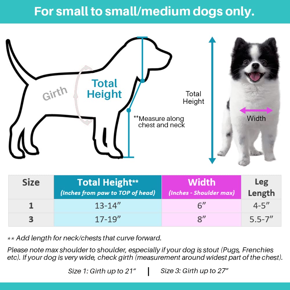 Pandaloon Pet Costume - As Seen On Shark Tank - Patented - Funny Costume With Arms For Small And Medium Dogs And Cats (Koala, Size 1(13-14 In Height At Top Of Head,Girth<16 In))