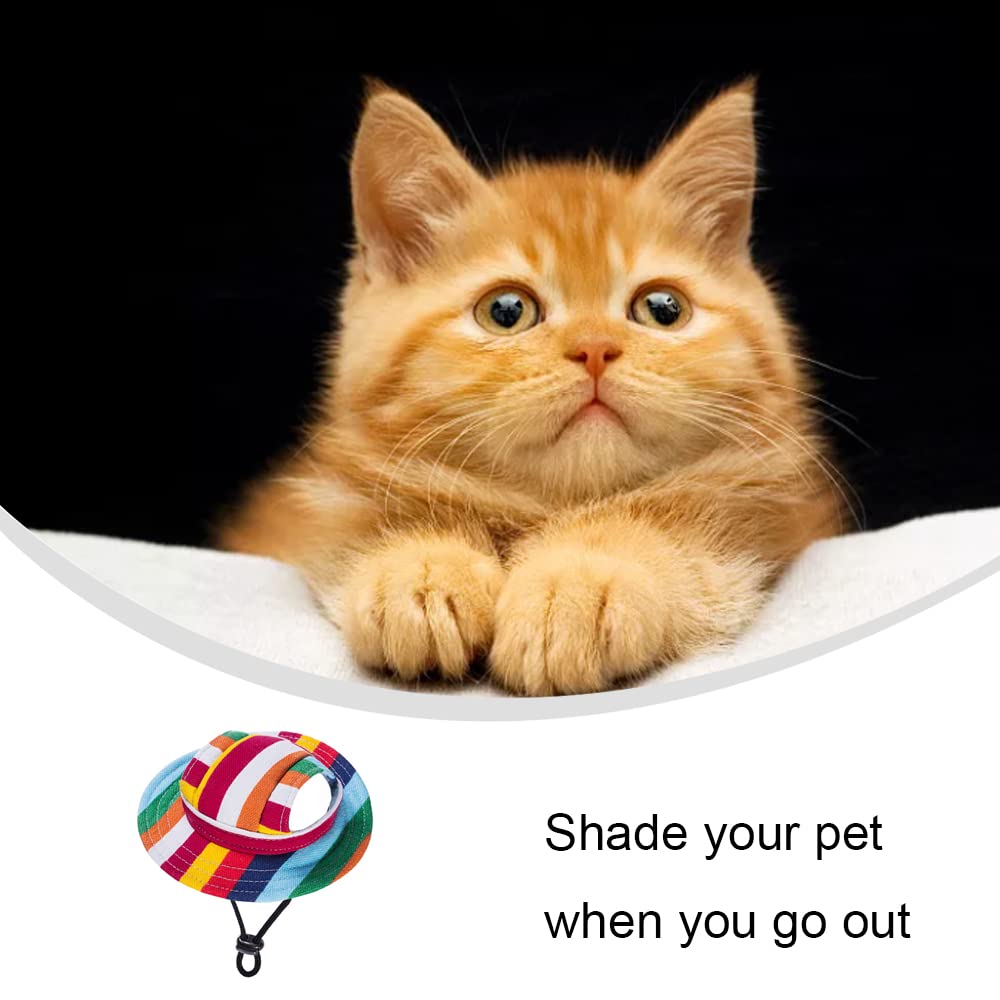 Dog Baseball Cap Fashionable Dog Baseball Hat With Ear Holes Breathable Pet Visor Cap For Chihuahua Pomeranian Schnauzer Teddy P