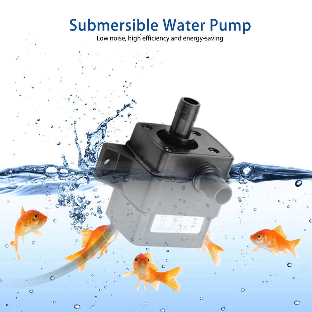 5V Usb Dc Submersible, Brushless Aquarium Fish Fountain Waterproof Pet Fountains