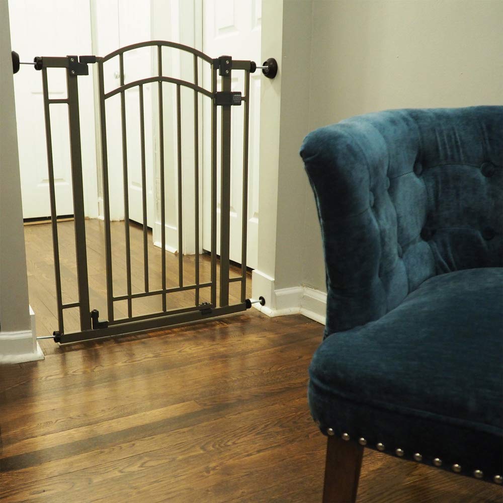 Baby Gate Guru Extra Long M8 (8Mm) Spindle Rods For Pressure Mounted Baby And Pet Safety Gates 4 Pack Replacement Set (8Mm, Black)