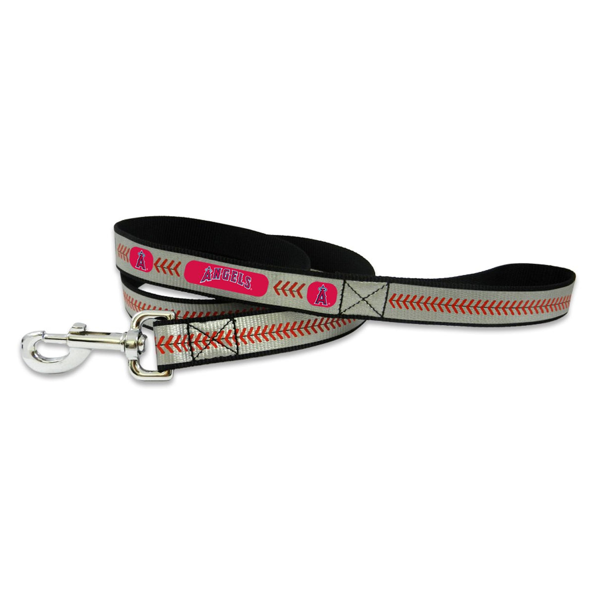 Mlb Anaheim Angels Baseball Pet Leash, Reflective, Large