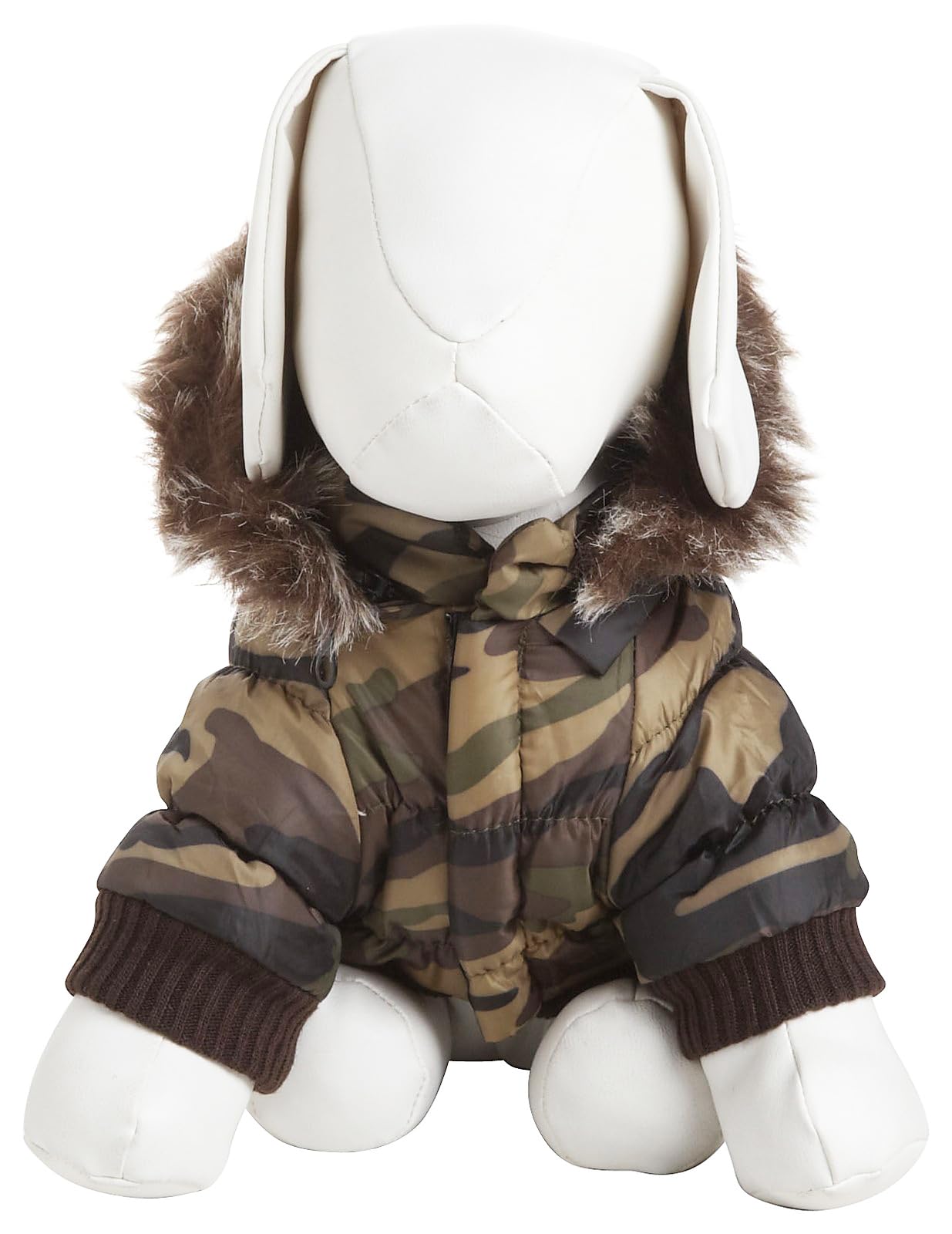 Pet Life  Classic Metallic Fashion Winter Pet Dog Coat Jacket Parka with 3M Insulation and Removable Hood