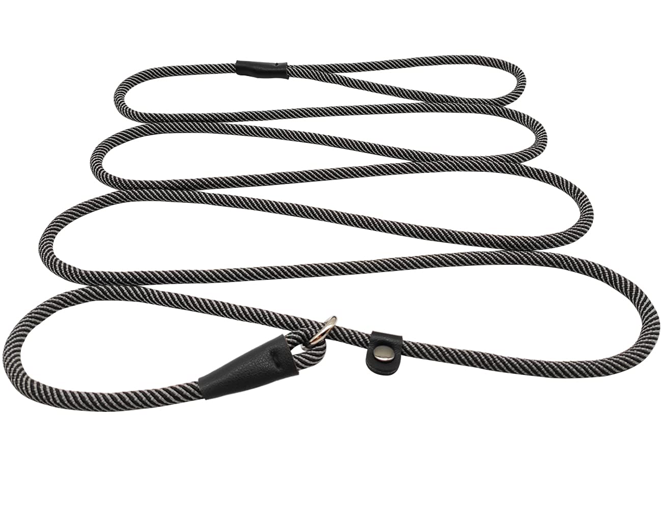 Sepxufore 8Ft Slip Lead Dog Leash, 1/3    Strong Rope Dog Leash, Adjustable No- Pull Small Dog Leash For Puppy, Small And Medium