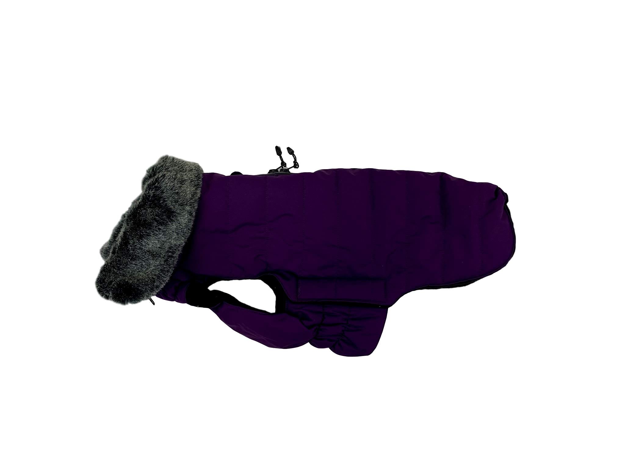 Dog Gone Smart Hemlock Puffy Dog Jacket, Indigo, 12'