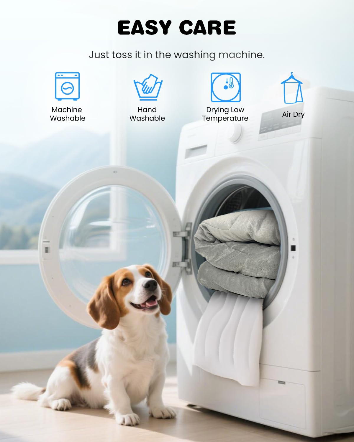 Homcolorful Cooling Mat For Large Dogs Q-Max > 0.5, 36' X 23' Thin Washable Pet Cooling Pad, Portable Kennel Puppy Bed For Sum