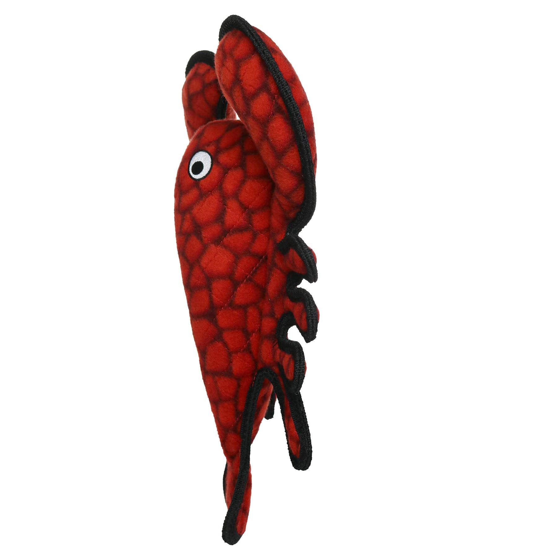 Tuffy - World'S Tuffest Soft Dog Toy - Ocean Larry Lobster -Squeakers - Multiple Layers. Made Durable, Strong & Tough. Interactive Play (Tug, Toss & Fetch). Machine Washable & Floats.