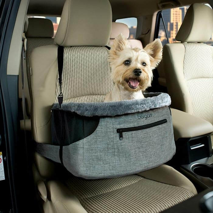 Coastal Pet Bergan - Comfort Hanging Dog Booster - Black - Small - Up To 30 Pounds